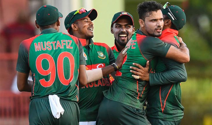 ক্যারিবীয়দের বিপক্ষে সিরিজ জয় টাইগারদের