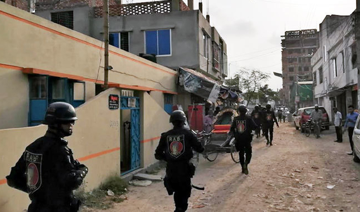 রাজধানীর বসিলায় জঙ্গি আস্তানা সন্দেহে এক