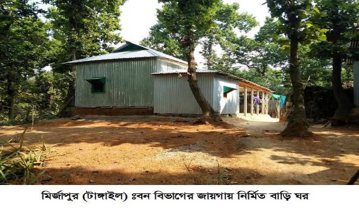 মির্জাপুরে উজার হচ্ছে বন প্রতিনিয়ত নির্ম