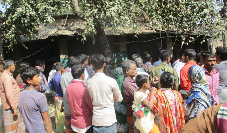 গৃহবধুকে পরিকল্পিত হত্যার দায়ে গ্রেফতার