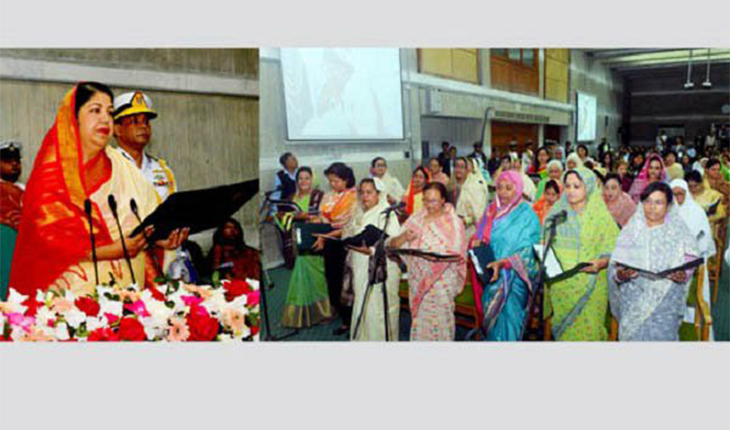 শপথ নিলেন সংরক্ষিত নারী এমপিরা