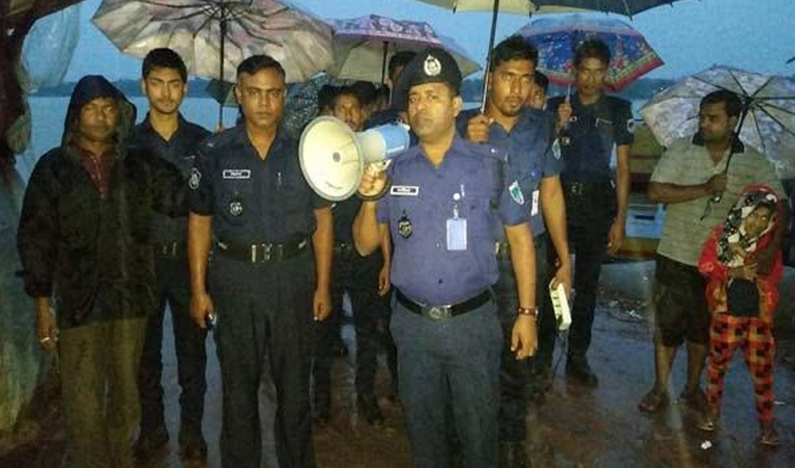 ঘূর্ণিঝড় ‘বুলবুল’ওসির সতর্কতামূলক প্রচার