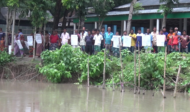 টাঙ্গাইলে ভাঙ্গন থেকে দ্রুত রক্ষা পাওয়ার
