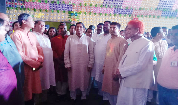 টাঙ্গাইলে পূজামণ্ডপ পরিদর্শন করলেন কৃষিম