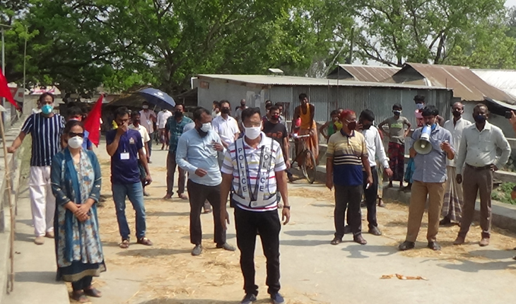 ধনবাড়ীতে লগডাউন করে দিয়েছে প্রশাসন