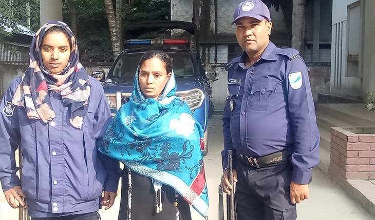 নাগরপুরে ইয়াবাসহ এক নারী গ্রেফতার