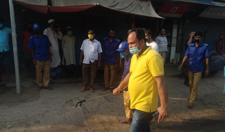 রাজিক চেয়ারম্যানের করোনা প্রতিরোধে জীবান
