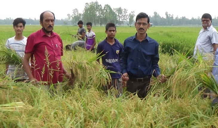 কৃষিমন্ত্রীর নির্দেশে সেচ্ছাশ্রমে কৃষকদে