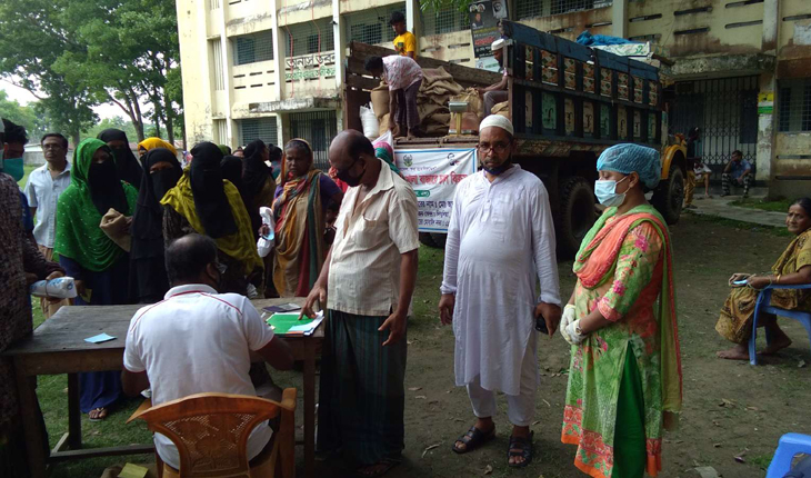 টাঙ্গাইল পৌর শহর ৭নং ওয়ার্ডে খাদ্য অধিদপ্তর কর্তৃক ১০টাকা দরে চাল বিক্রি টাঙ্গাইল পৌর শহর ৭নং ওয়ার্ডে খাদ্য অধিদপ