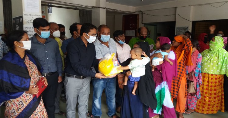 মির্জাপুরে ১৮৫ দরিদ্র শিশু পেল খাদ্য সহা