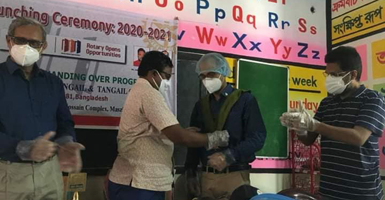 রোটারি ক্লাব অব টাঙ্গাইল ও রোটারি ক্লাব