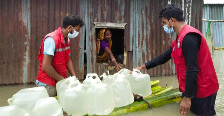 টাঙ্গাইলে রেড ক্রিসেন্ট সোসাইটির বিশুদ্ধ