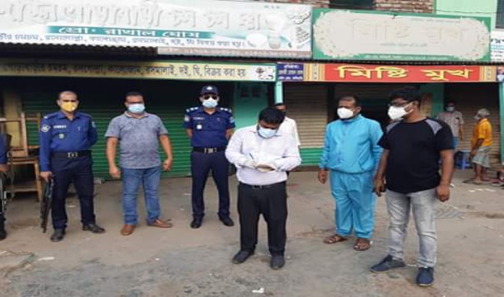 কালিহাতীতে পাঁচ মিষ্টান্ন ভান্ডারের মালি