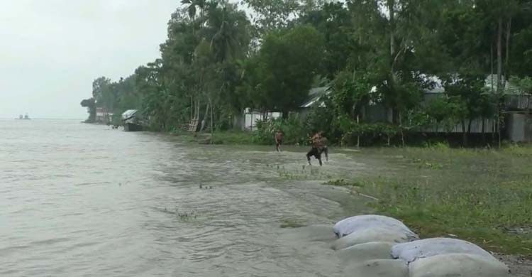 টাঙ্গাইলে বন্যা পরিস্থিতির অবনতি