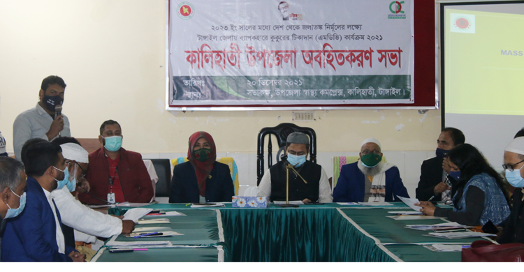কালিহাতীতে জলাতঙ্ক নির্মূলে কুকুরের টিকা