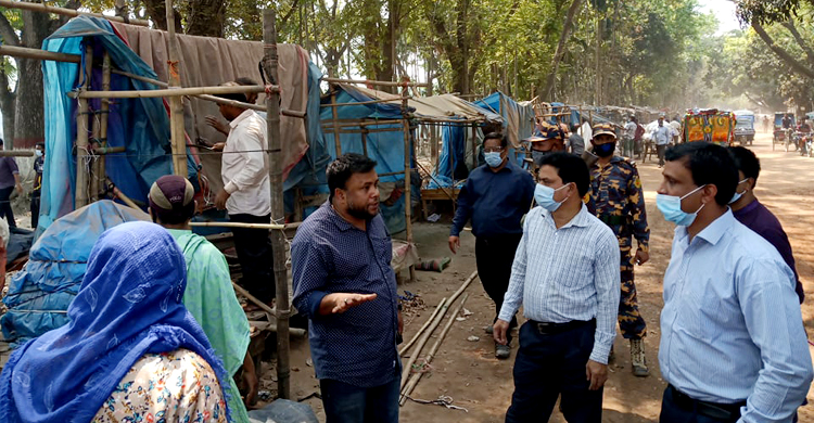টাঙ্গাইলে অবৈধ স্থাপনা উচ্ছেদ অভিযান