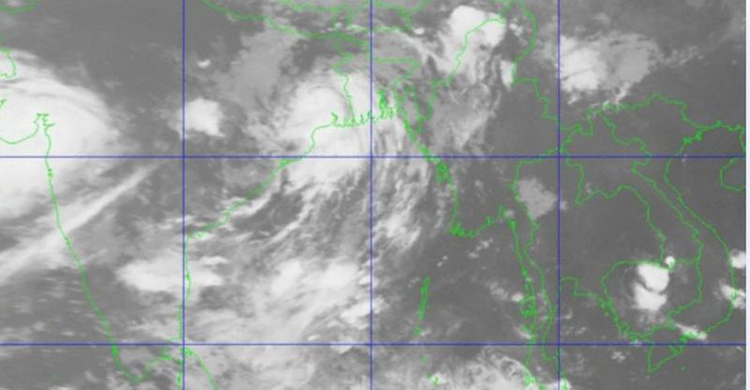 বঙ্গোপসাগরের একটি লঘুচাপ চলে এসেছে স্থলভাগে, যে প্রভাব পড়বে বঙ্গোপসাগরের একটি লঘুচাপ চলে এসেছে স্থলভ