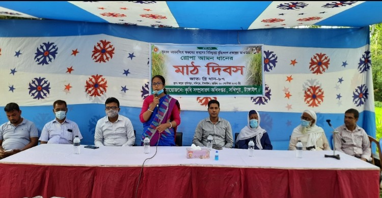 সখীপুরে রোপা আমন ধানের মাঠ দিবস অনুষ্ঠিত সখীপুরে রোপা আমন ধানের মাঠ দিবস অনুষ্ঠিত