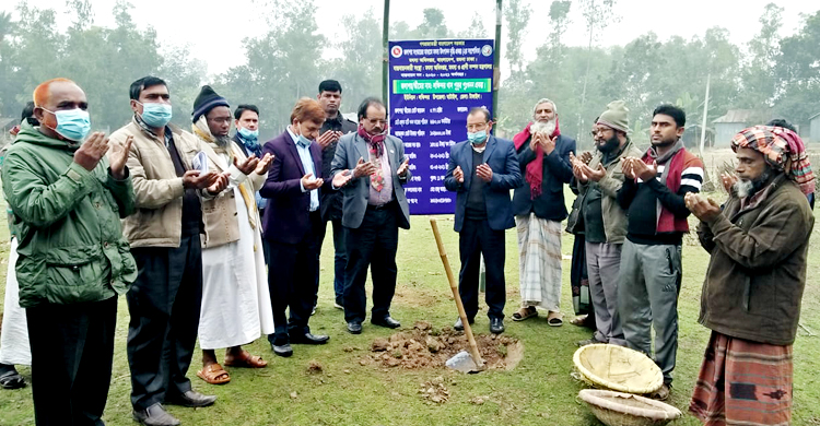 ঘাটাইলে পরিত্যক্ত জলাশয় খনন কাজের উদ্বোধ