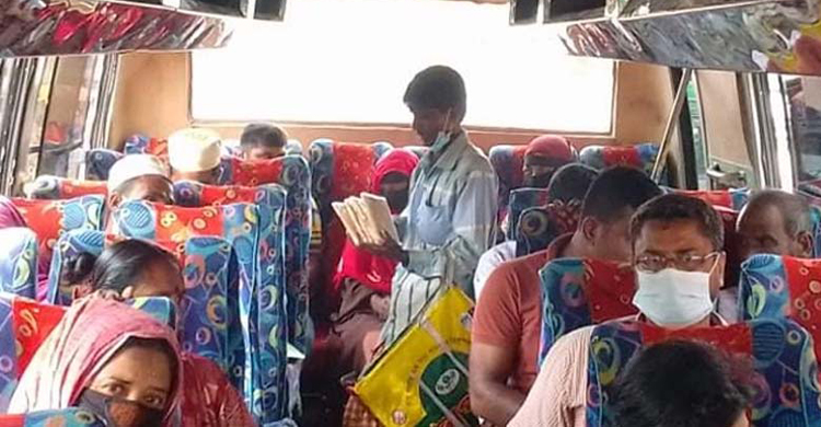 সিদ্ধান্ত পরিবর্তন : শতভাগ যাত্রী নিয়ে চ