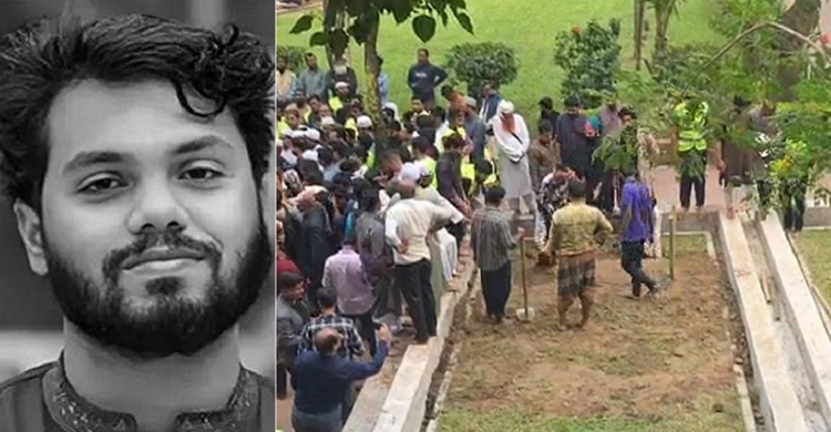 জাতীয় কবির সমাধি প্রাঙ্গণে ওসমান হা