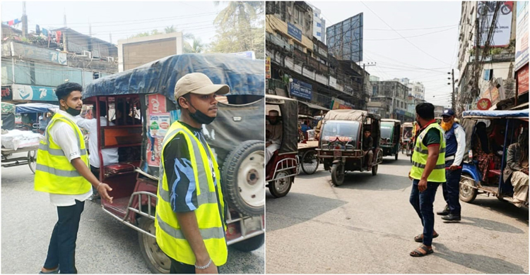 যানজট কমাতে টাঙ্গাইল শহরে প্রতিমন্ত